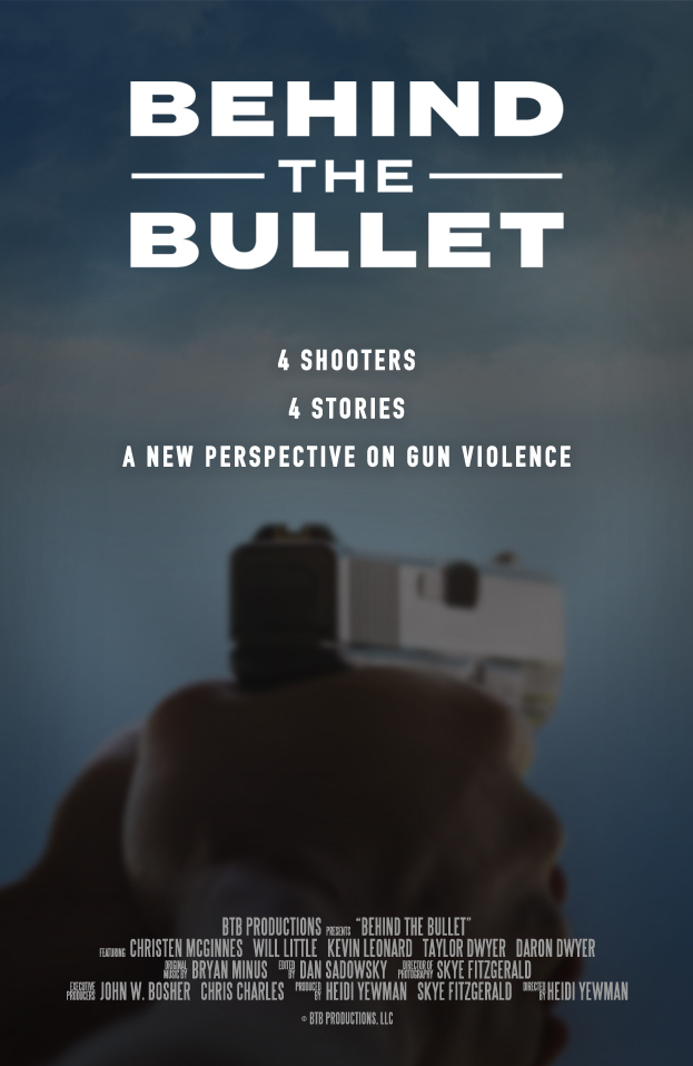 Poster for the film Behind the Bullet